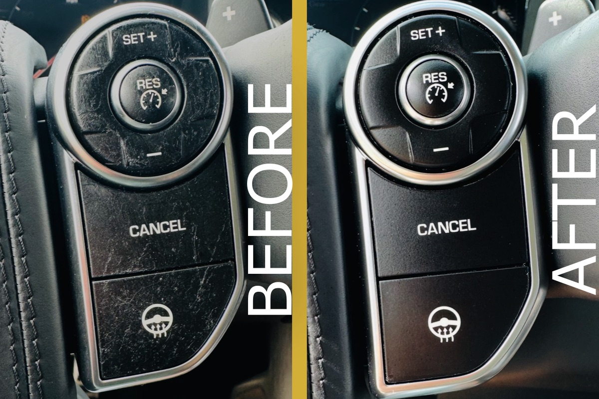 Range Rover Sticky Buttons Restored